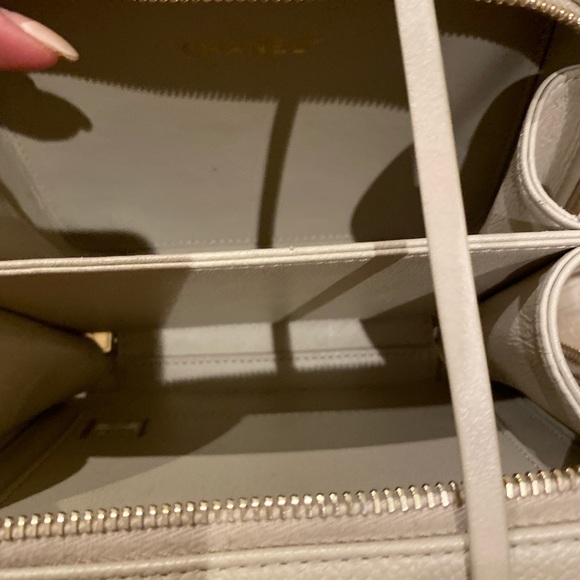 Chanel vanity caviar nude beige small - Picture 7 of 7